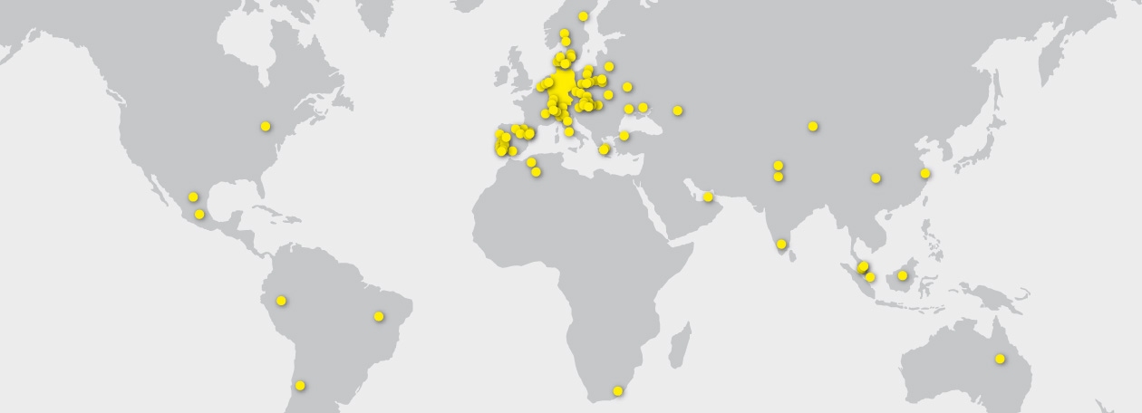 TSC world map